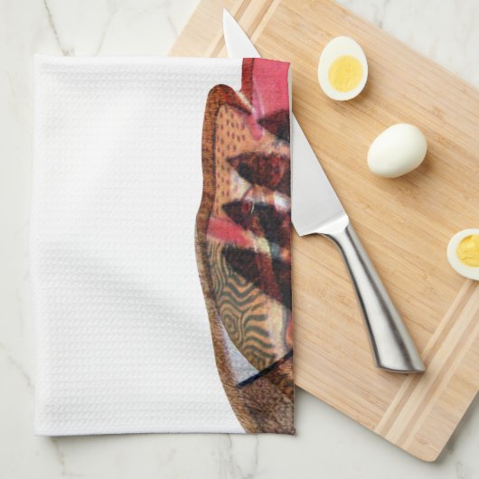 Linge De Cuisine Belles Couleurs (Quart Plié)