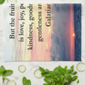 LINGE DE CUISINE BELLES FRUITS GALATIENS DE L'ESPRIT (Plié)