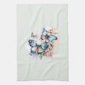 Linge De Cuisine Belles papillons et fleurs (Vertical)