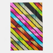 Linge De Cuisine Belles rayures colorées (Vertical)