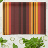 Linge De Cuisine Belles rayures vintages (Plié)