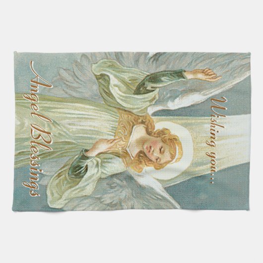 Linge De Cuisine Bénédictions d'ange (Horizontal)
