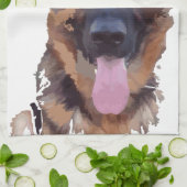 Linge De Cuisine Berger Allemand (Plié)