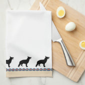 Linge De Cuisine Berger allemand (Quart Plié)