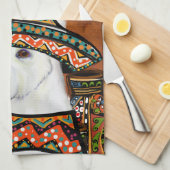 Linge De Cuisine Berger Allemand        (Quart Plié)