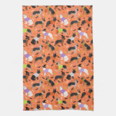 Linge De Cuisine Berger allemand d'Halloween (Vertical)