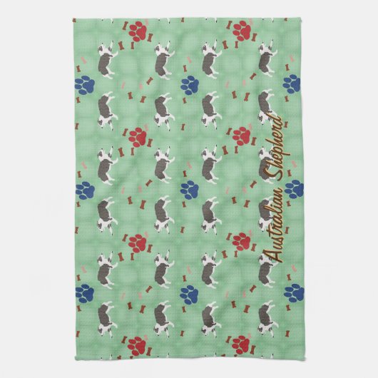 Linge De Cuisine Berger australien (Vertical)