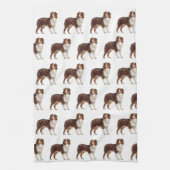 Linge De Cuisine Berger australien rouge (Vertical)