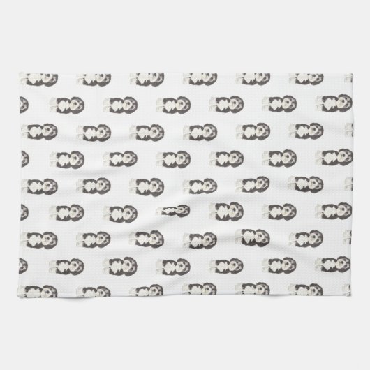 Linge De Cuisine Bernedoodle (Horizontal)