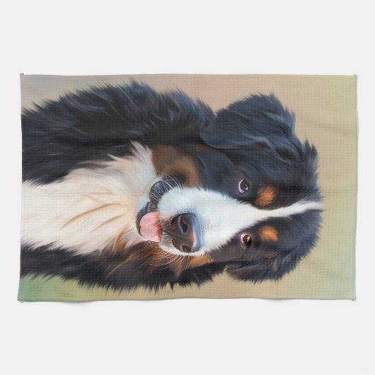 Linge De Cuisine Berner Sennenhund (Horizontal)