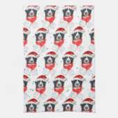 Linge De Cuisine Bernese Mountain Dog race Noël (Vertical)