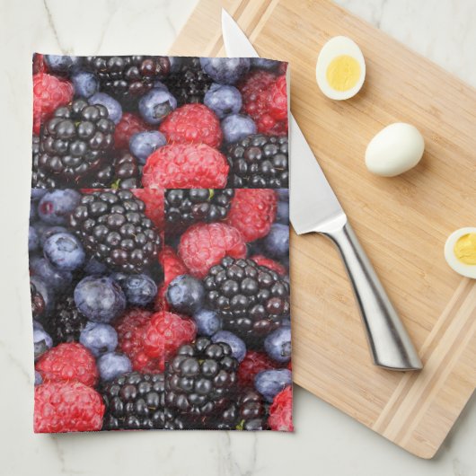 Linge De Cuisine Berries (Quart Plié)