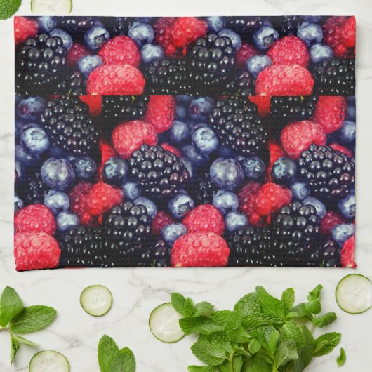 Linge De Cuisine Berries (Plié)