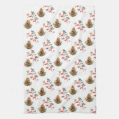 Linge De Cuisine Berries Et Pinecones (Vertical)