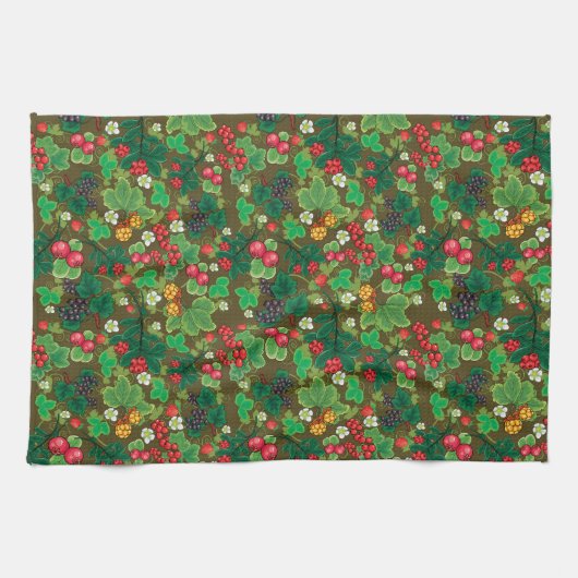 Linge De Cuisine Berries sauvages (Horizontal)