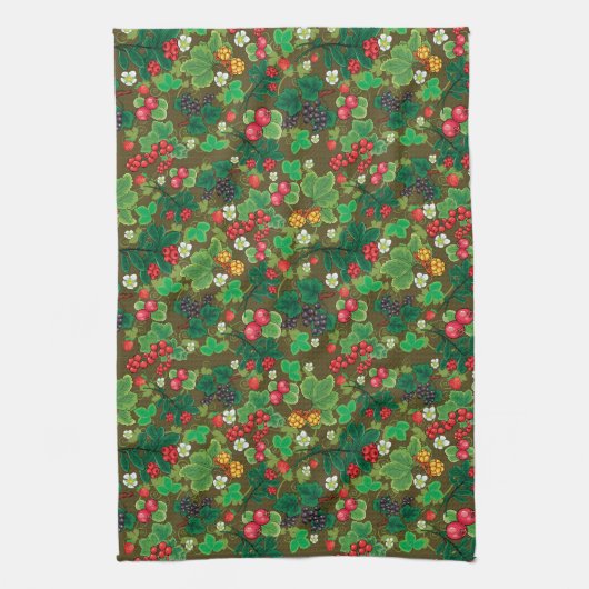 Linge De Cuisine Berries sauvages (Vertical)