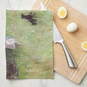 Linge De Cuisine Berthe Morisot - Dans un parc (Quart Plié)