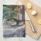 Linge De Cuisine Berthe Morisot - Eugene Manet sur l'île de Wight (Quart Plié)