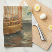 Linge De Cuisine Berthe Morisot - La Cage (Quart Plié)