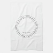 Linge De Cuisine Best Grandma Ever Modern Classic (Vertical)