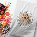 Linge De Cuisine Best Grandma Ever Modern Classic<br><div class="desc">This simple and classic design is composed of serif typographiy and add a custom photo. "Best Grandma Ever" circles the photo of your grandma,  gramma,  grandmother,  granny,  mee-maw,  lola,  etc</div>