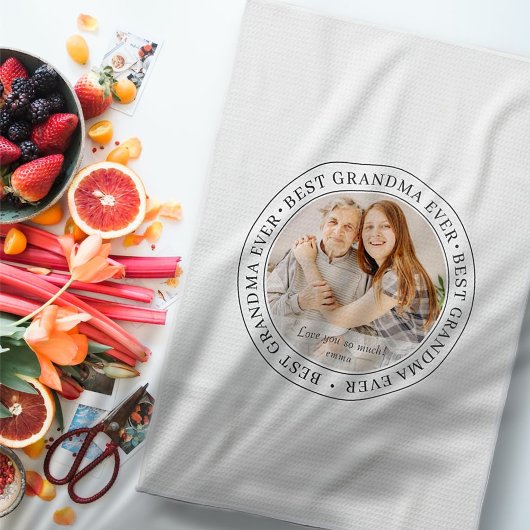 Linge De Cuisine Best Grandma Ever Modern Classic