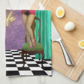 Linge De Cuisine Best Life Funky Vintage Kitsch (Quart Plié)