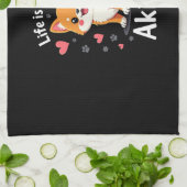 Linge De Cuisine Best life with Akita Tank Top (Plié)