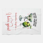 Linge De Cuisine Best Love Gift Funny Food Kitchen Towel (Horizontal)