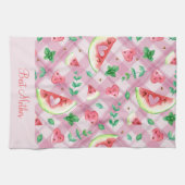 Linge De Cuisine Best Mom Farmhouse Watermelon Hearts (Horizontal)