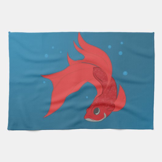 Linge De Cuisine Beta Fish (Horizontal)