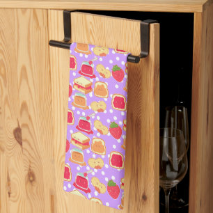 Linge De Cuisine Beurre D'Arachide Et Jelée De Fraise