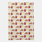 Linge De Cuisine Beurre d'arachide Jelly Sandwich Pain Midi Nourrit (Vertical)