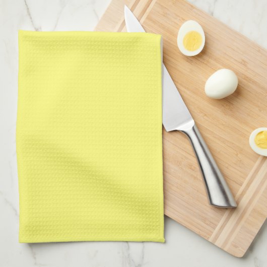 Linge De Cuisine Beurre jaune (Quart Plié)