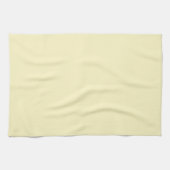 Linge De Cuisine Beurre jaune uni (Horizontal)