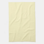 Linge De Cuisine Beurre jaune uni (Vertical)