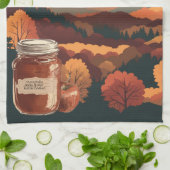 Linge De Cuisine Beurre Pomme Montebello (Plié)