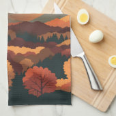 Linge De Cuisine Beurre Pomme Montebello (Quart Plié)