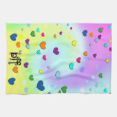 Linge De Cuisine bff ~ coeurs (Horizontal)