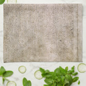 Linge De Cuisine Bibliothèque 1215 britannique de la Magna Carta (Plié)