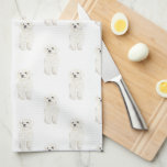 Linge De Cuisine Bichon Bolognese Coton De Tulear Havanais maltais<br><div class="desc">J'adore cette illustration douce motif d'un bichon maltais havanais coton de tulear bolognese chien aquarelle parce que c'est assez classique pour servir comme neutre, mais pops comme pièce autonome! C'est l'ajout parfait à n'importe quelle chambre familiale, garderie, bureau, ou même la grotte homme! Accroche-toi à ton meilleur bourgeon. Pour voir...</div>