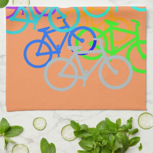 Linge De Cuisine Bicyclettes (Plié)