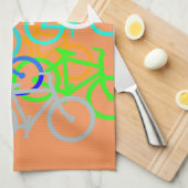 Linge De Cuisine Bicyclettes (Quart Plié)