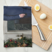 Linge De Cuisine Biden State of the Christmas Union Adresse (Quart Plié)