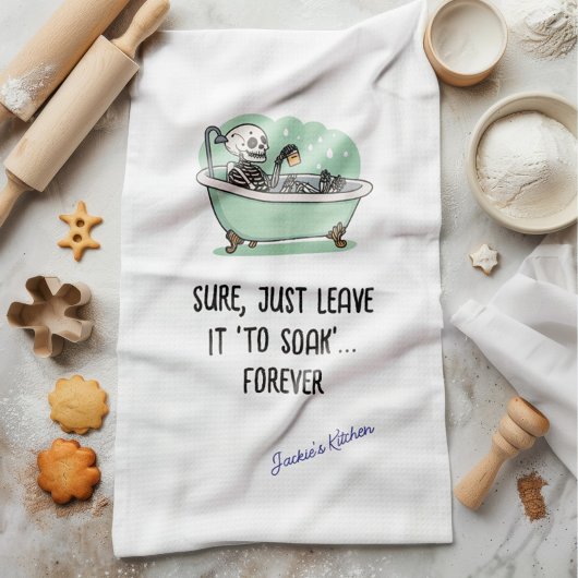 Linge De Cuisine Bien Sûr, Laisse-Le "S'Écouler"... Forever Funny