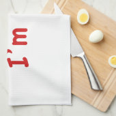 Linge De Cuisine Bien sûr que j'ai raison. Je suis Bob. (Quart Plié)