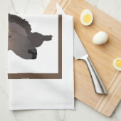 Linge De Cuisine Bienvenue à Notre Cabine (Quart Plié)