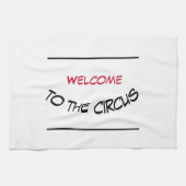 Linge De Cuisine Bienvenue au Circus Kitchen Towel (Horizontal)
