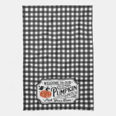 Linge De Cuisine Bienvenue dans notre Patch Citrouille | Agritouris (Vertical)