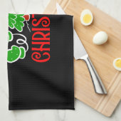 Linge De Cuisine Bienvenue Noël (Quart Plié)